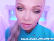 Preview 4 of SEXY KAY CARTER SHOWS OFF HER ORAL SKILLS AT SWALLOW SALON