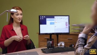 LOAN4K. Agent ist bereit, nach dem Ficken vollbusige Hottie Kredit zu geben