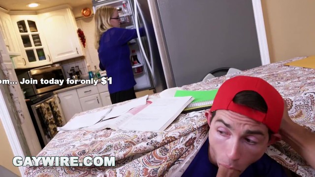 GAYWIRE - Step Dad Helps his Step Son Study, with a RAW Dick in the Ass! - Pornhub Gay