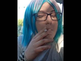 I ignore you and smoke while u jerk off