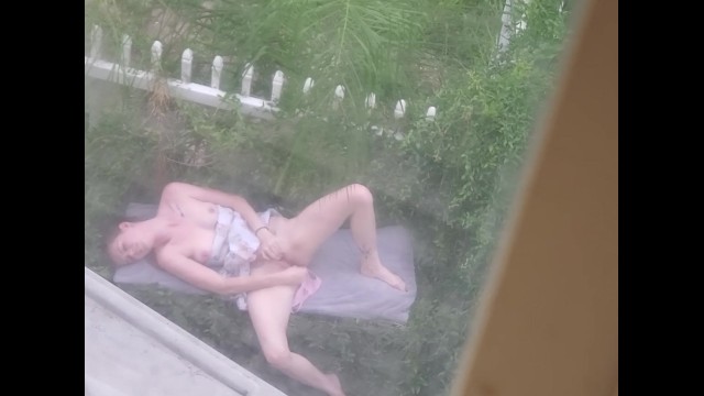 Asian outdoor anal