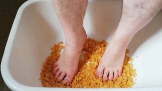 Забава с кукурузными хлопьями