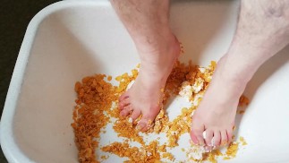 Веселье с кукурузными хлопьями и сливками