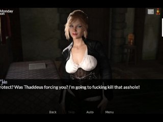 hentai, blonde, visual novel, small tits