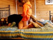 Preview 2 of Fox gets his ass pounded hard at the lakeside cabin