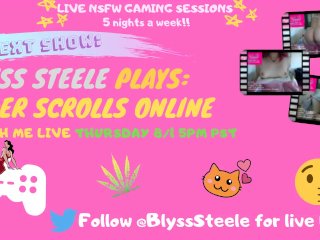 Gamer Girl Booty Shaking & Twerking to the Elder Scrolls Theme Song Free