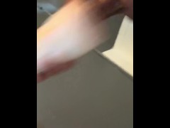 Fucking fleshlight for the first time,shooting with no hands