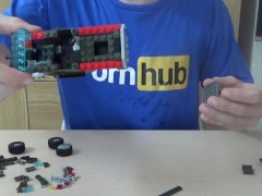 Virgin stepson does it for 50 minutes: building his stepmom's new Lego set