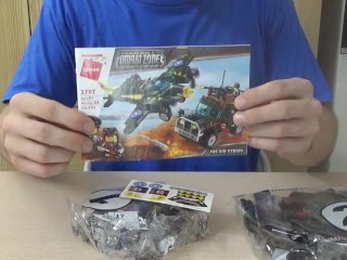 Virgin stepson does it for 50 minutes: building his stepmom's new Lego set