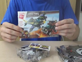 Virgin Stepson does it for 50 Minutes: Building his Stepmom's new Lego Set