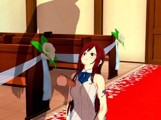 Fairy Tail - Erza Scarlet 3D Hentai