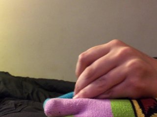 Mistress Gives a Hand andFoot Job to Her Man W/ SlowmoCumshot