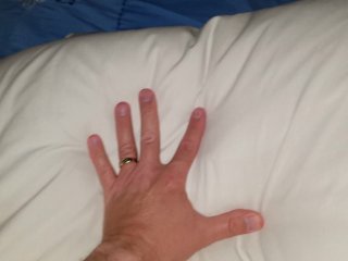 FUCKING WHAT I LOVE ... PILLOWS! ) QUIET THOUGH - DADDY CAN'T GET CAUGHT!