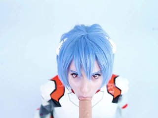 Neon Genesis Evangelion Rei Ayanami fucks and sucks the NERV staff PREVIEW