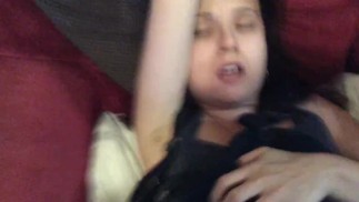 My cum face and cumshot over clitoris