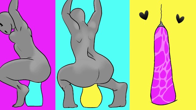 Porn Girls Cartoon Toys - Animated Girl taking Toy up Ass - Pornhub.com