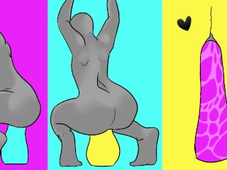 big ass, animated, butt, adult toys