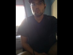 Matteo Milking his Dick