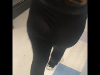 See Through Black Leggings in Army FatigueLeotard (some Slow Motion)