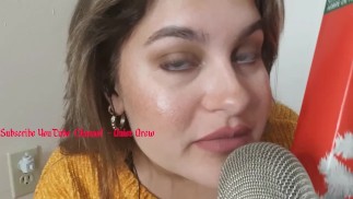 ASMR - Hot Mommy Makes Your Cock Tingle With Whispers At Christmas