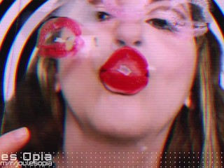 Batom Plexiglass Kisses ASMR Fetish