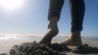 Pies de playa para satisfacer su Fetish de pies