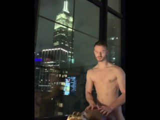 Instagram Fitness Model Gets Her Big Ass Fucked on NYC Rooftop(Public!)