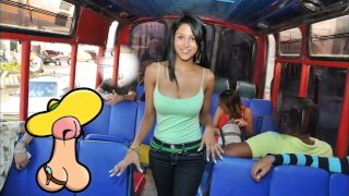 CULIONEROS A Young Colombian Girl Boards A Bus And Gets Fucked