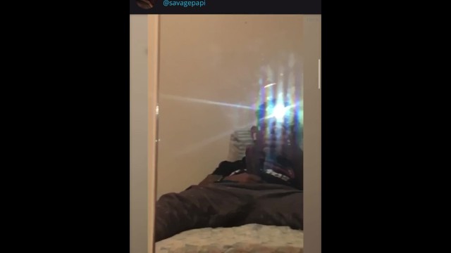 Straight guy playing with his black big cock