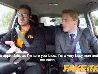 Fake Driving School Boss fucks sexy hot blonde employee Tanya Virago screenshot number 1