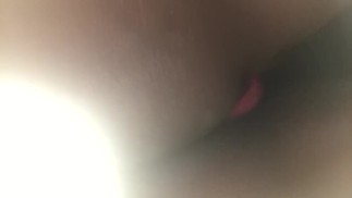 Pink Thong Tease