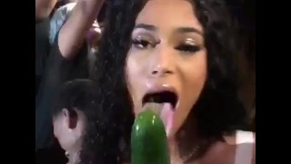 Jasmine Banks and Miina Marie Cucumber Challenge Party Part 2 ...