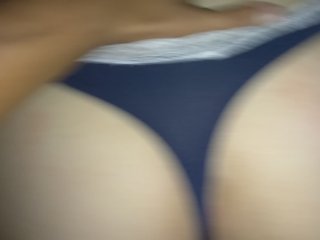 Fucking My Tight Pussy POV DOGGYSTYLE WITH_A THONG