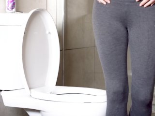 girl pee, woman pee, toilet, pissing