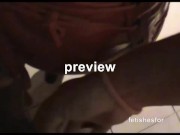 Preview 2 of preview: oldvideo riding fucking thighigh boots high heel corset pvc
