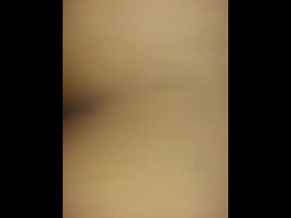Pounding her pussy rough