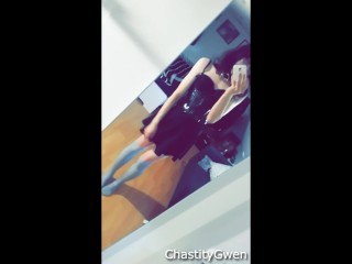 Love my Outfit! Transgirl in Chastity ♥