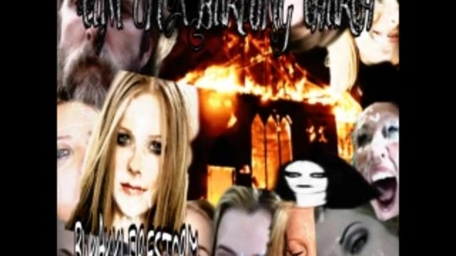 БЛЭК-МЕТАЛ ПРОЕКТ KVLT - СПЕРМА НА ГОРЯЩУЮ ЦЕРКОВЬ - BUKAKKI FIRESTORM FREE