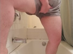 Piss Play Leads To Shaking Orgasm