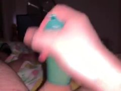 Quick Condom cum - Screenshot 5 of 16 - Masturbation