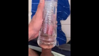 Clear Fleshlight Pilot's Slow Thrust And Stroke