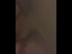 Tiny slut cums hard fisting