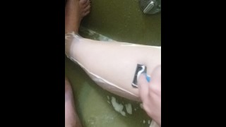 Shaving Sexy Legs