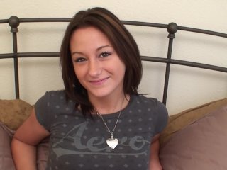 18 Year Old High School Grad Michelle Takes a Creampie in Her Pussy