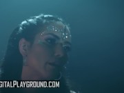 Preview 2 of Digital Playground - Big tit Alien Tia Cyrus takes big cock