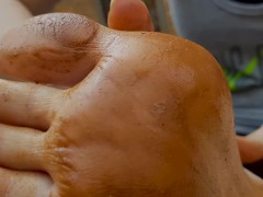 Sucking and Spitting My Dirty Feet