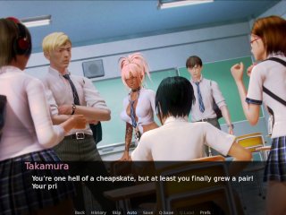 WAIFU ACADEMY (PT 17) - The Art teacher has nipple rings? (JSC)