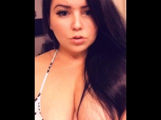 Big Boobs Rainah Elise Exclusive Snapchat POV Compilation