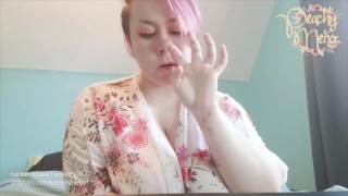 Picks Nose Plays With Snot BBW With Huge Tits