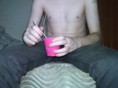 Me Eating Cereal But You Can't See My Face